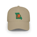 Missouri Tennis State Outline Embroidered Baseball Cap